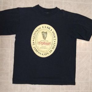 Vintage Adult Guinness Extra Stout Beer T-Shirt